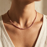 Sage Rose necklace