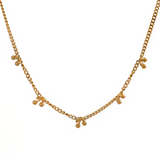 Dainty cherry necklace