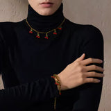 Cherry bracelet