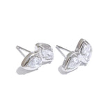 Elara sparkle stud earrings