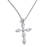 Celeste cross necklace