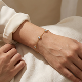 Lumiere gold bracelet