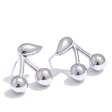 Little cherry earrings