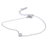 Dainty stone bracelet
