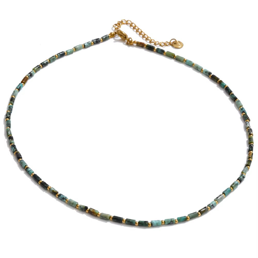 Sage Rose necklace