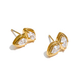 Elara sparkle stud earrings