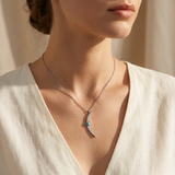 Luna azul necklace