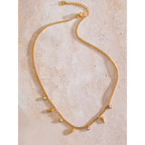 Dainty dolphin necklace