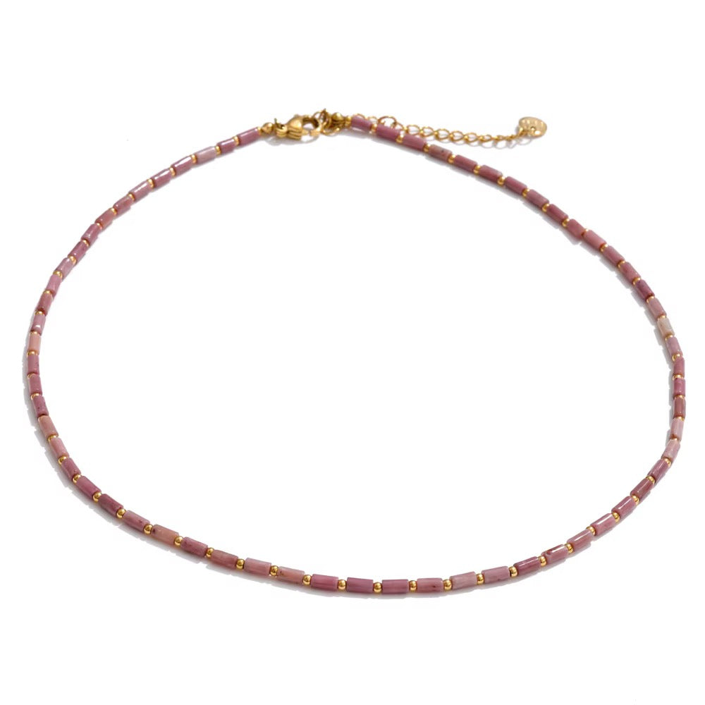 Sage Rose necklace