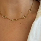 Clip necklace