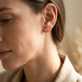 Elara sparkle stud earrings