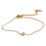 Dainty stone bracelet