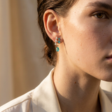 Emerald earrings