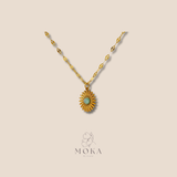 Sunflower Necklace
