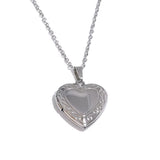 Locked heart necklace