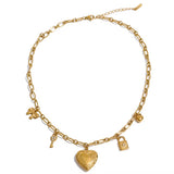 Amora charm necklace