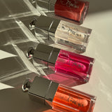 Peach clear lipstick