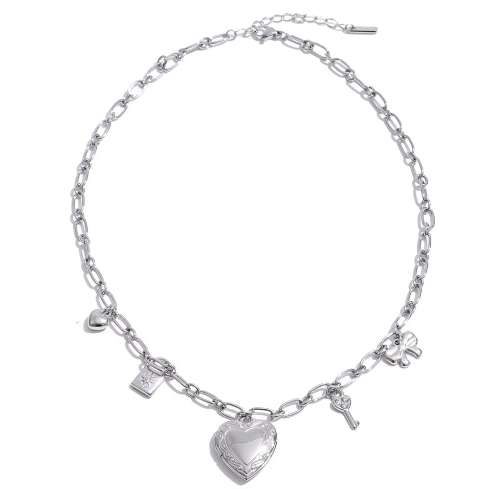 Amora charm necklace
