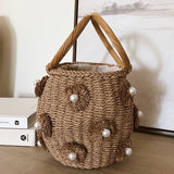 Basket handbag