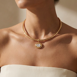 Cuff necklace