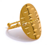 Mona adjustable ring