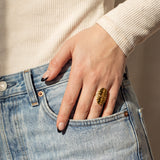 Mona adjustable ring