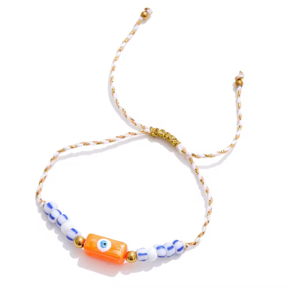 Handmade Enamel Evil Eye