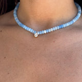 Color Natural Stone beaded necklace