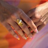 Shell adjustable ring