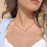 Sun necklace