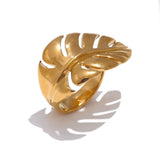 Leaf adjustable ring