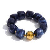 Acrylic beads bracelet