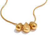 Triple Drop Necklace