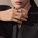 Double Drop Adjustable Ring