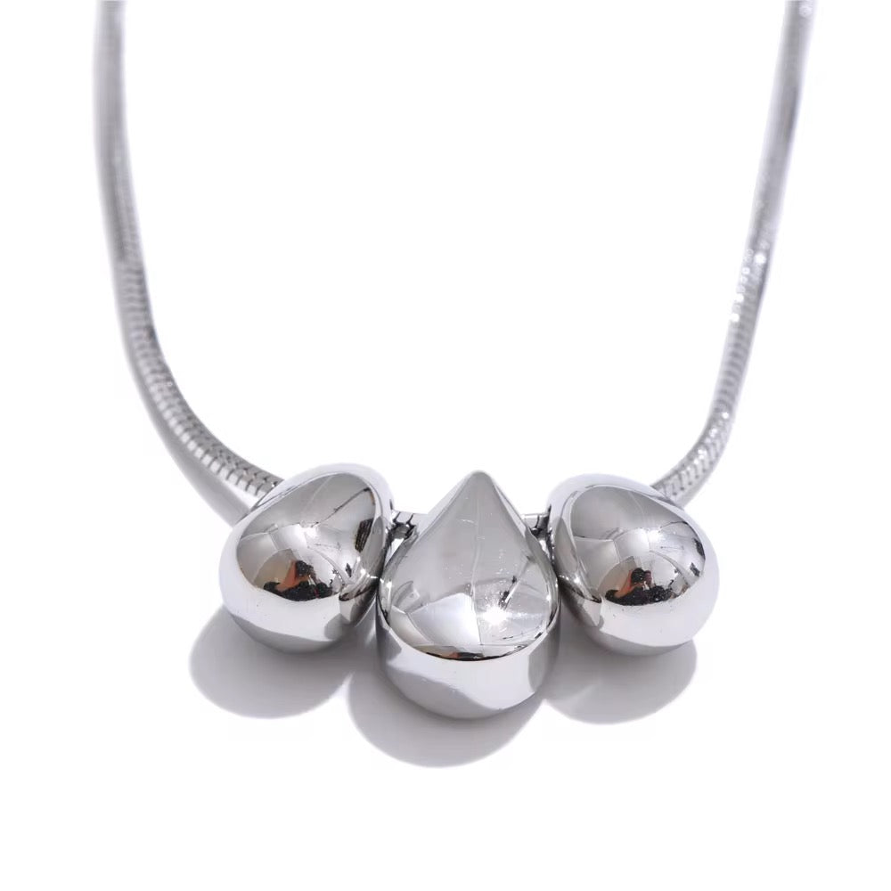 Triple Drop Necklace