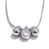 Triple Drop Necklace