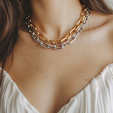 Chunky chain necklace