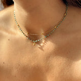 Dainty turquoise necklace