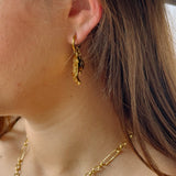 Girl boots earrings