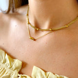 Dainty fish necklace