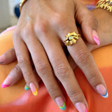 Summer adjustable ring